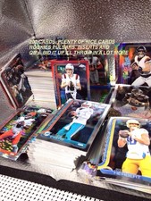 2025 Topps Chrome Football 200+ Card Lot Dart Ward Maye Stafford RCs Pulsars SSP