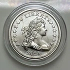 2024 Kennedy Overstrike Series 1804 Capped Bust Dollar Silver Round