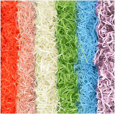 300 G Paglia per Cesti Colorata,Raffia per Pacchi Regalo,Paglia per Bomboniere,P