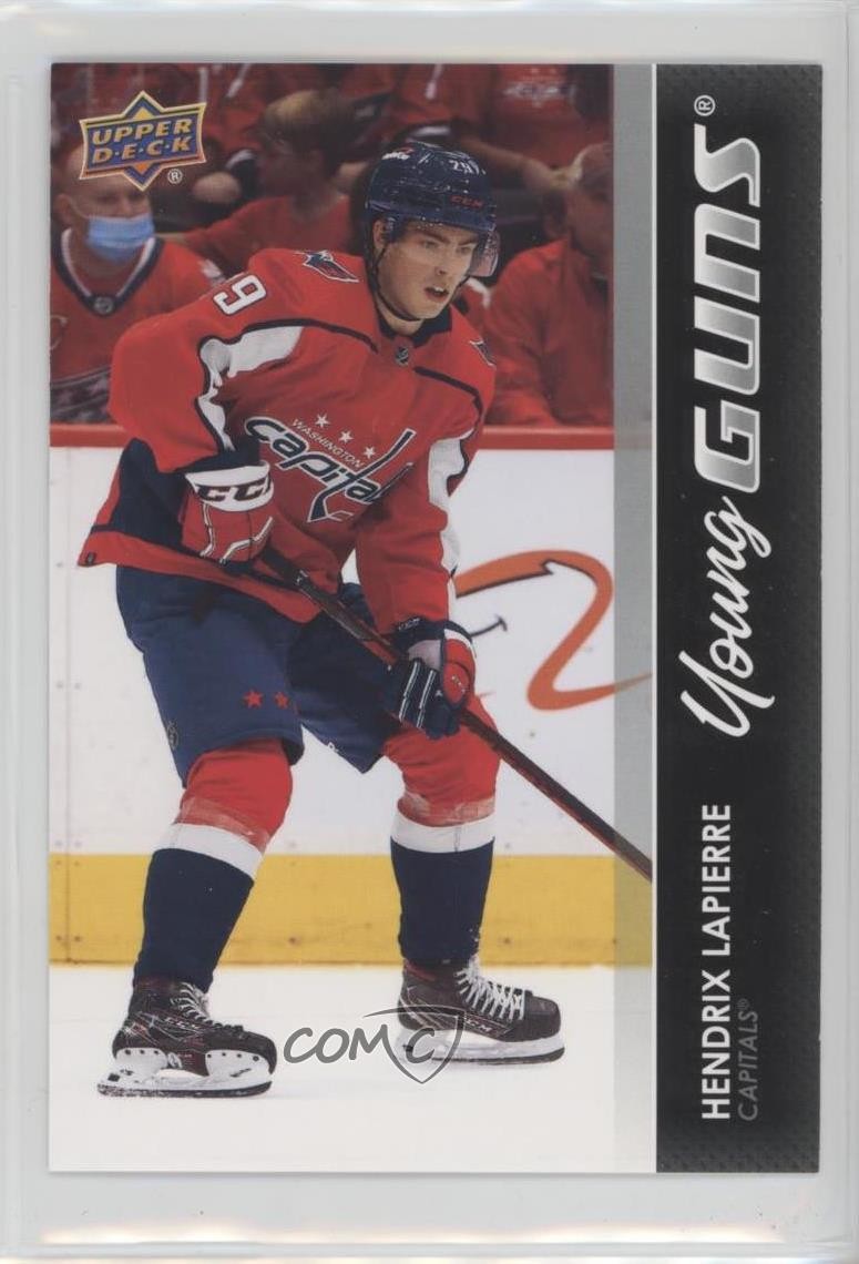 2021-22 Upper Deck Series 2 Young Guns Jumbo Hendrix Lapierre #472 Rookie RC e9p