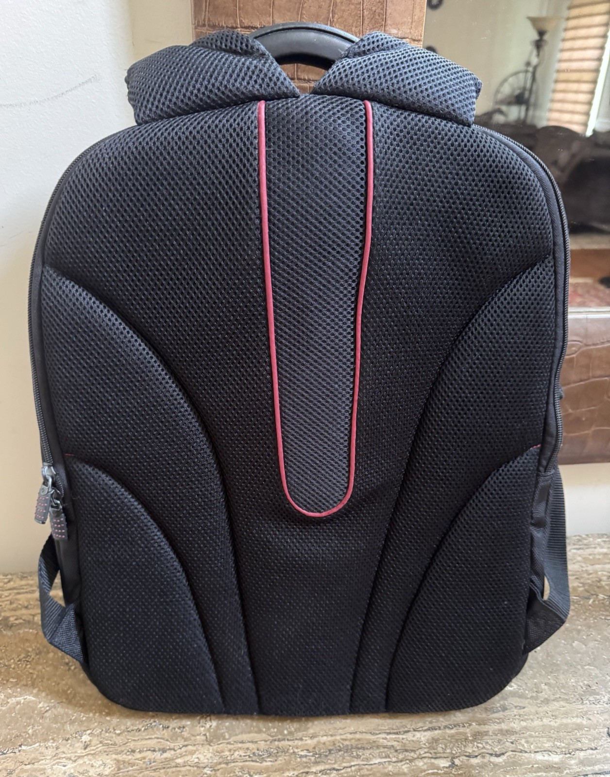 RARE SAMSONITE 1910 BLACK LAPTOP BACKPACK TRAVEL BAG. Mint image 10