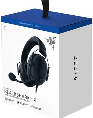 Multi Headset Razer Blackshark V2 X 3,5mm Black PS4/PS5/Switch/PC NEU/OVP