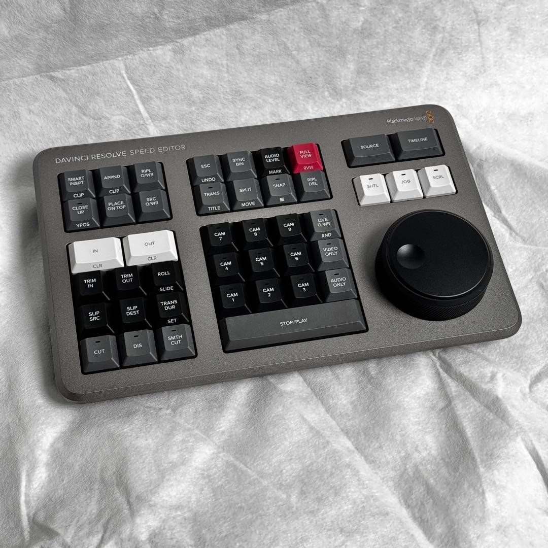 Blackmagic DaVinci Resolve Speed Editor Keyboard Panel Bluetooth