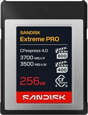 SanDisk 256GB Extreme PRO CFexpress 4.0 Type B Memory Card, 3700 MB/s Speed