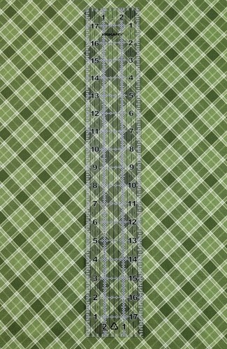 Timeless Treasures Gather With A Grateful Heart Green Plaid Cotton Quilt Fabric - Picture 2 of 4