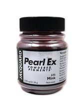 Jacquard Pearl Ex Pigment Powder 0.75 oz Mink - Loose Mica Powder for Epoxy
