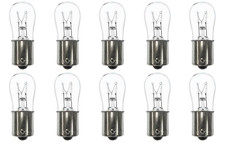 Box of 10 Bulbs 6 Watt 120 Volt Bayonet Base BA15s Clear 6S6SC/120V