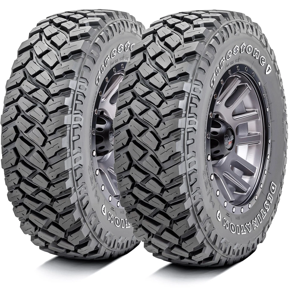 Tire Firestone Destination M/T2 LT 255/75R17 Load C 6 Ply MT Mud Foto 4 de 4