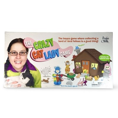 The Crazy Cat Lady Game Board Game NEW Factory Sealed Complete 50 Cats