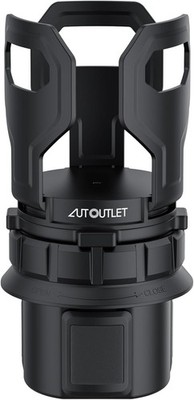 AUTOUTLET Auto Getränke-Halter, Auto Flaschen-Halter mit Verstellbarer Boden
