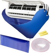 Ac Cleaning Bag with Wall Protection Cloth, Professional Mini Split Cleaning Bag