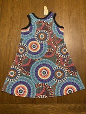 NWT GB Gianni Bini Multicolor Geometric Print Sleeveless Dress Size XS