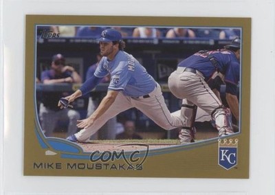 2013 Topps Mini Gold 12/62 Mike Moustakas #100 0r4