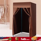 Portable Clothing Store Fitting Room, Foldable Changing Room with Curtain