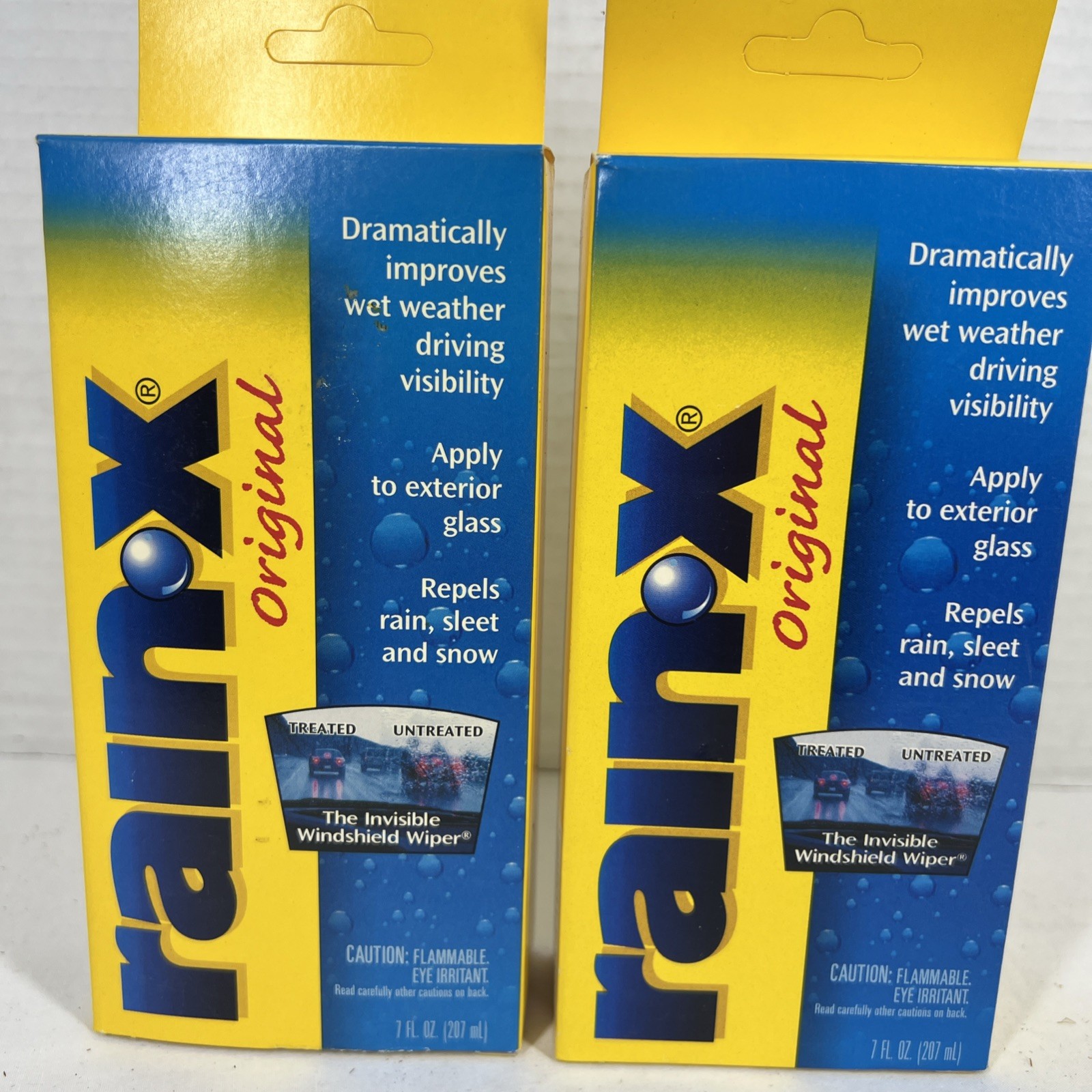 Rain-X Glass Water Repellent Treatment 3.5 oz for Enhanced Visibility NEW Lot 2