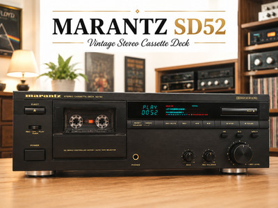 MARANTZ SD52  RaRe  Vintage Stereo Cassette Deck