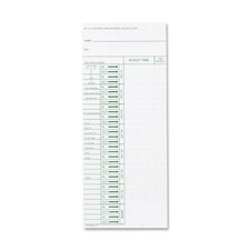 Acroprint ACP096103080 Time Cards 4x10 200 Sh...