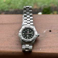 TAG Heuer 2000 Series Womens Watch Black Dial...