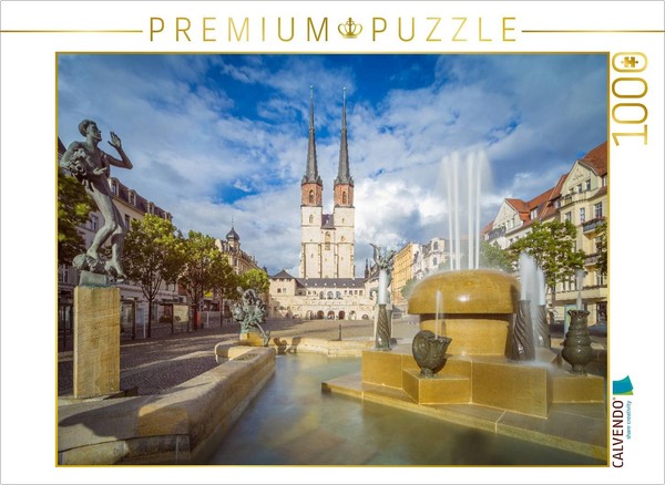 Calvendo Puzzle Sommer In Halle | 1000 Teile Lege-GrößE 64X48Cm Foto-Puzzle FüR-image