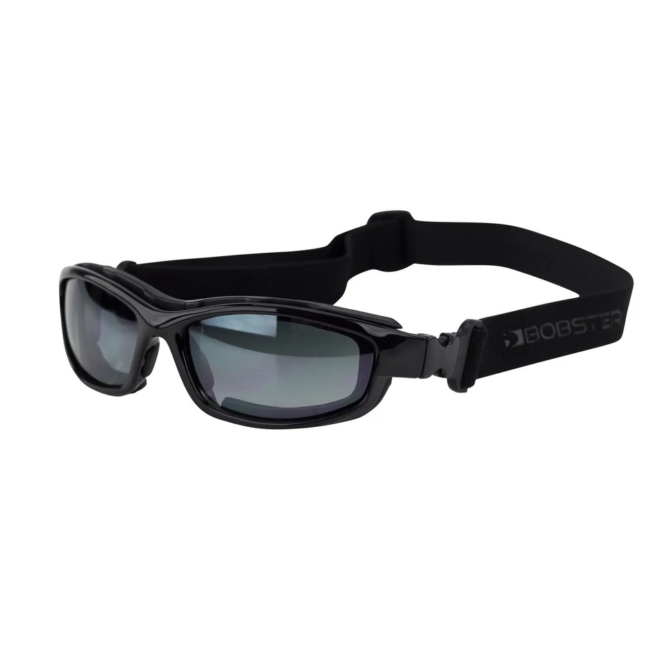 NUEVO Gafas de sol Bobster Road Hog II marco negro/4 lentes Foto 3 de 4