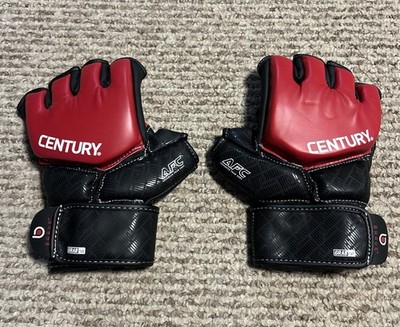 Century Brave MMA Ready Training Gloves, Black/Red S/M