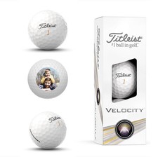 Personalised Golf Balls - Any Photo Image or Text - Gift Birthday Christmas