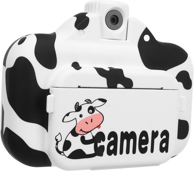 Instant Print Camera For Kids Black, Pink Digital WIFI Video Camera with 3 Rolls