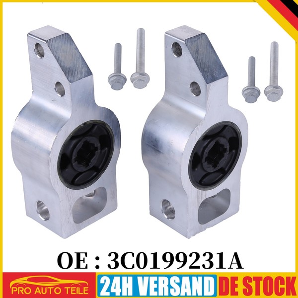 2X Querlenkerlager Vorne FÜR VW CC Passat Sharan Tiguan Seat Alhambra 3C0199231A-image