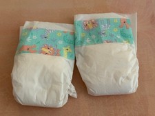 2 Nano Micro Preemie Reborn/Silicone Doll Diapers Pampers fits 7-10 inch doll