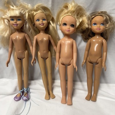 Bundle 4 Fashion Dolls Wee 3 Friends 4ever Best Friends MGA Mattel Nude TLC M14B