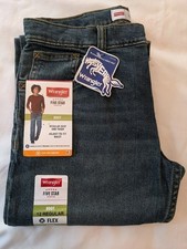 Boys Wrangler Five Star Premium Bootcut Jeans Size 12 Flex New with Tags