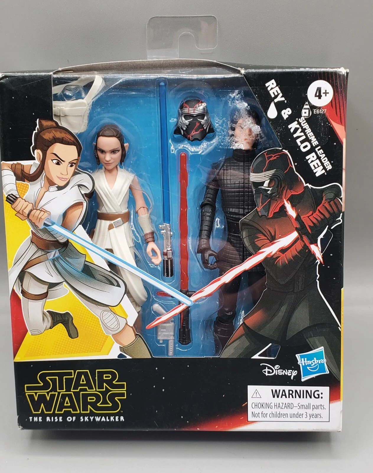 Hasbro Disney Star Wars The Rise Of Skywalker Rey & Supreme Leader Kylo Ren B13