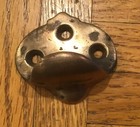 Vintage Brass Finger Pull Hardware For Cabinet Etc. — photo 2