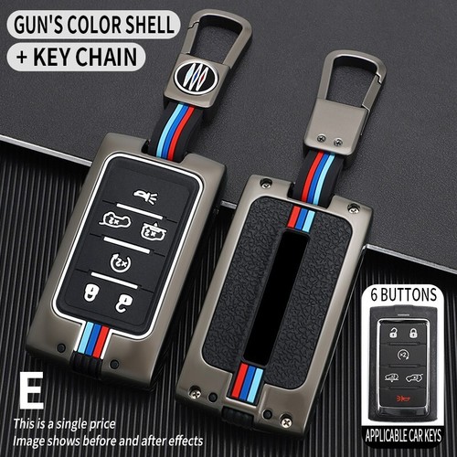 For 2022-2024 Jeep Grand Cherokee WL Wagoneer L Key Fob Cover Case Accessories - Picture 18 of 19