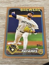 Joey Payamps 1037/2024 [Gold] 2024 Topps Update #US153 Milwaukee Brewers
