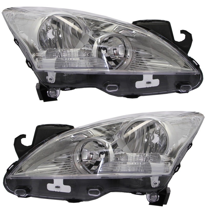 Phare électrique avant Peugeot 3008 optique double H7 avec moteur de réglage pour 5008
