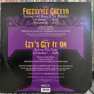 KING TEE - FREE STYLE GHETTO (12
