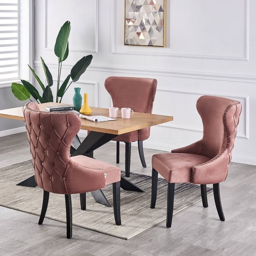 Luxury Dining Table Set Velvet Chairs Dining Table Set 4 and 6 Seater - Picture 146 of 508