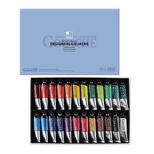 Shinhan Professional Designers Gouache Paint 15ml 24 Color Set A