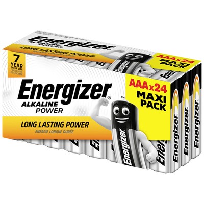 Energizer Power Micro (AAA)-Batterie Alkali-Mangan  1.5 V 24 St.