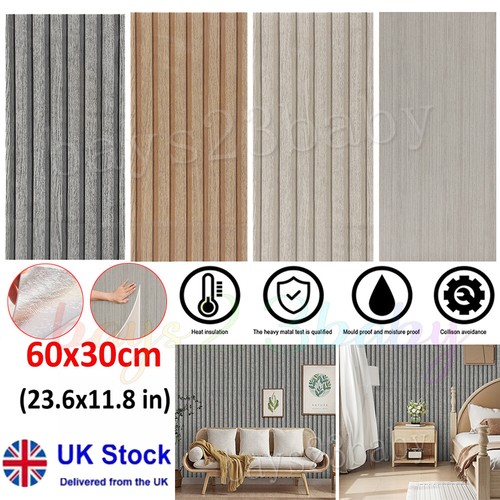 20Pc PVC Bathroom Wall Panels Cladding Shower Wet Wall Tile 3D Wood ...