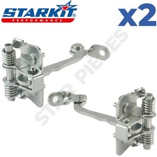 2 LIMITEUR CHARNIERE DE PORTE ARRIERE GAUCHE + DROIT PEUGEOT 206 1998-2013