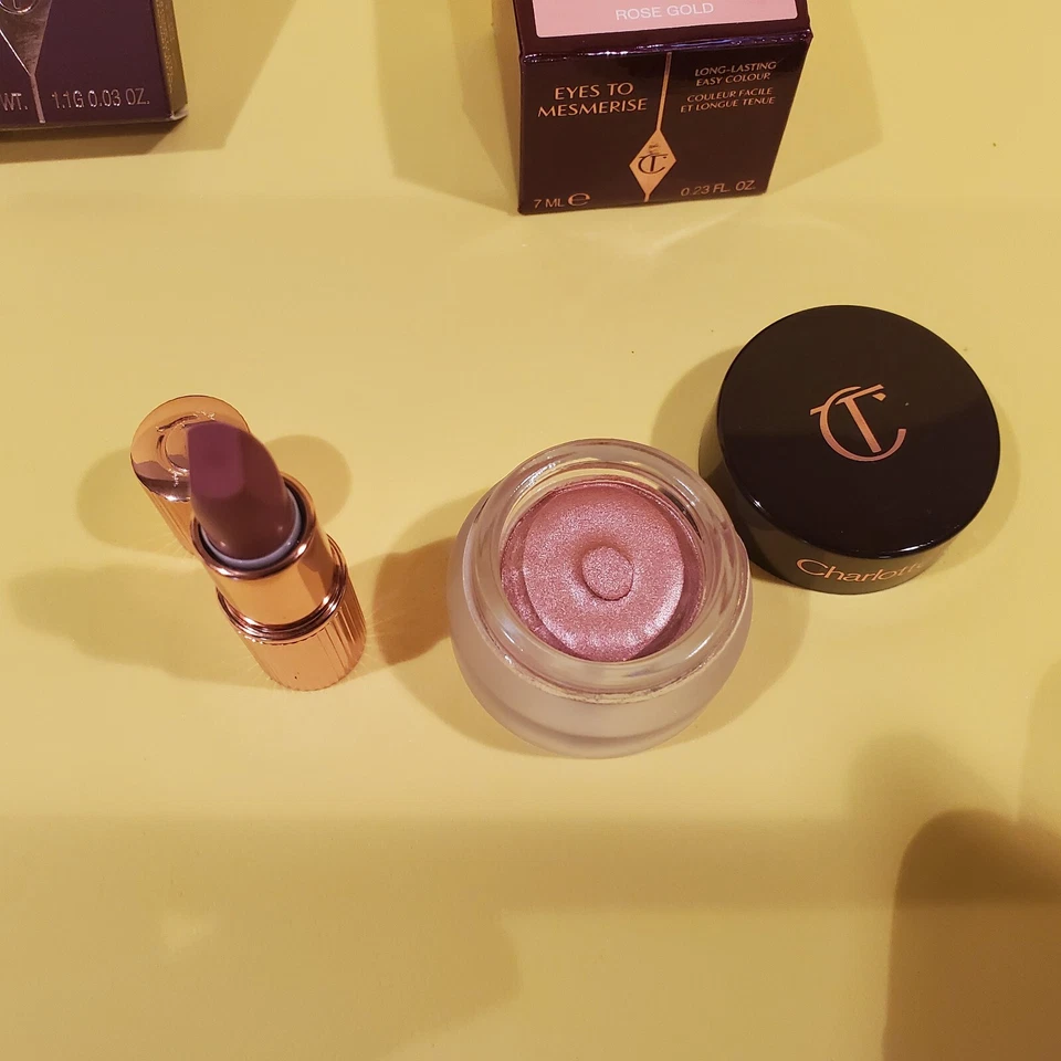 CHARLOTTE TILBURY (2) 'Eyes To Mesmerise' Cream Eye Color & MINI Lipstick Pls Rd - Image 3 of 4