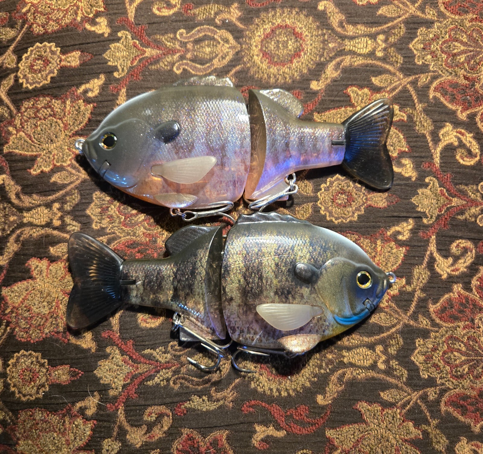 SWIMBAITS 2 - DEPS 160 BULLSHOOTERS BLUEGILLS MALE & FEMALE - Image 2