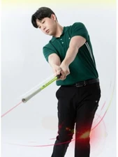 EIGHTEEN H One Plane Laser Golf Swing Line Trainer Heo Seok Pro Training Aid