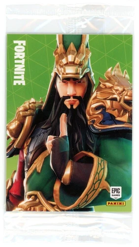 2020 Panini Fortnite Series 2 Guan Yu Epic Outfit #130 New Sealed