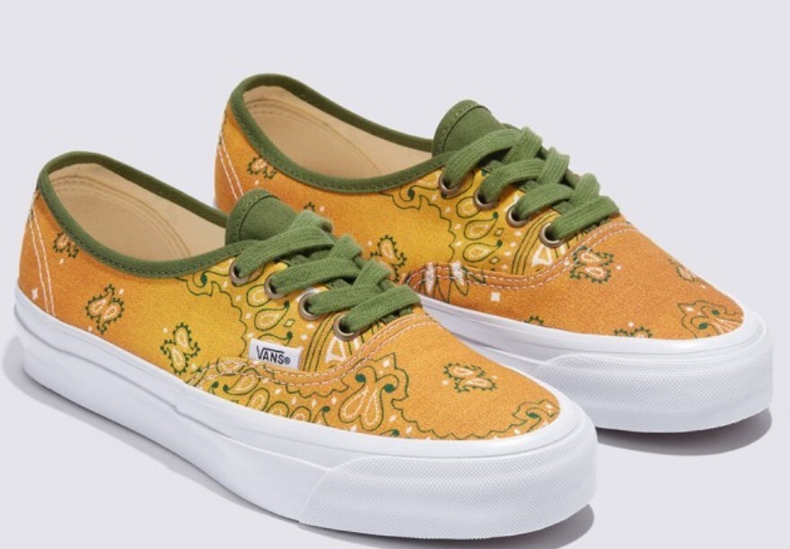 VANS AUTHENTIC OG men's sneakers VN000D5KESC yellow | eBay