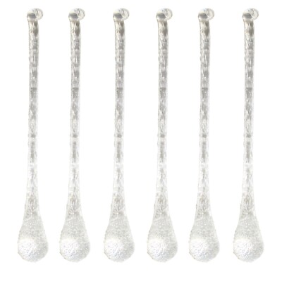 Christbaumschmuck 6 Stück Milchglas Tropfen Eiszapfen