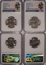2022 P & D Sally Ride 25c NGC MS 66 American Women Quarter FIRST DAY of ISSUE