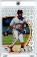 1998 TOPPS TEK BASEBALL BARRY BONDS CARD #3 PATTERN #29 CLEAR ACETATE SF GIANTS
